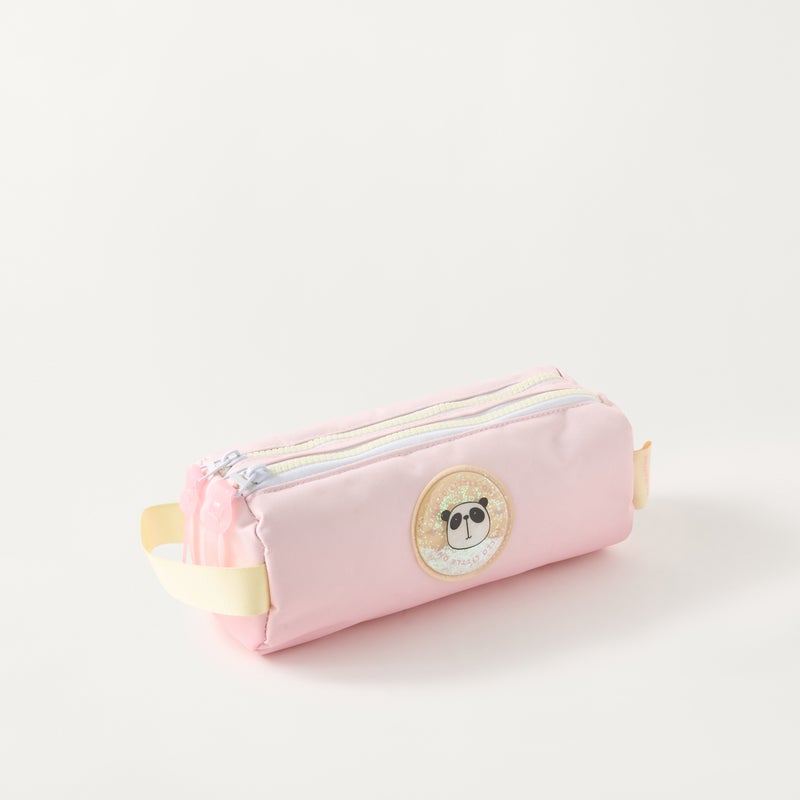 Mayfair Pouch - Hello Little One - 3Cmprt - (Polyester) Pink \ 22X9X8.5Cm - Image 2